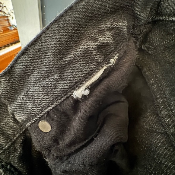 PacSun Black Distressed Dad Jeans - Picture 11 of 13